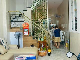 Bán nhà, hẻm xe hơi, 4 x 14m, xây trệt 2 lầu, đường nguyễn văn lượng, gò vấp