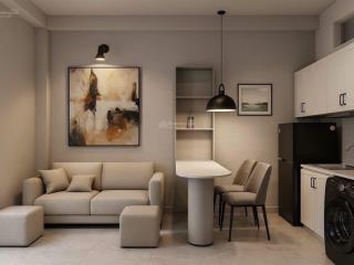 Căn hộ 1 phòng ngủ (50m2) ban công, máy giặt riêng mới 100% ngay bờ kè hoàng sa, quận 3
