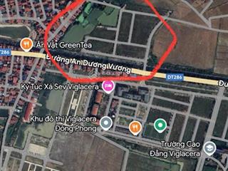 Bán đât dịch vụ phong xá, đông phong, bắc ninh. dt 90m2, đường nhựa 13m vỉa hè