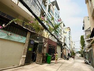 Siêu hiếm chdv 100m2  6 tầng  ngang 7,5m  vuông vức  đường nhựa 12m  phan văn trị, p11