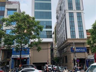 Siêu mới! mặt phố trung kính, tòa văn phòng, 88m2, 8 tầng, có hầm, thang máy, kinh doanh đỉnh