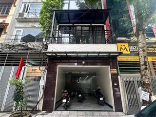 Bán nhà trần thái tông, quận cầu giấy, ô tô tránh, 120m2, 4 tầng liền kề, dân xây, ở + kinh doanh