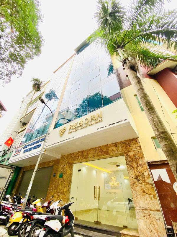 Bán nhà trung kính, vỉa hè, 2 thoáng, ô tô tránh, thông sàn 7 tầng, thang máy, 105m2, thuê 1 tỷ/năm