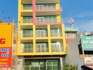 Bán tòa building mt đường hậu giang  q.tân bình dt 8x25m  6 tầng  hđt 150tr/tháng  giá 36 tỷ