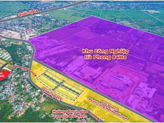 Chỉ từ  9 triệu/m  đất vàng kinh doanh mặt quốc lộ 217 đô thị công nghiệp yến sơn