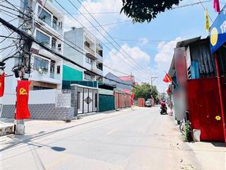 Đất mt gần đường số 2, trường thọ  dt 106m2 (4x26m)  gần vành đai 2  xây 1 trệt 4 tầng  9 ty