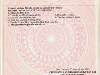 Mặt tiền vàng, sinh lời bền vững. giá dưới thị trường cho nhà đầu tư