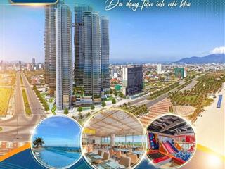 Bán căn hộ stu, 12pn the soleil đà nẵng view biển mỹ khê, full nội thất, ck 15,5%