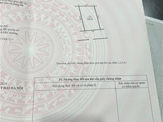 Bán lô đất vuông vắn siêu đẹp  ngay gần cầu nhật tân