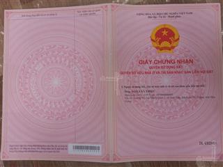 Bán đất mặt tiền lộ nhựa ấp thạnh xuân, xã hoả tiển, tp vị thanh, hậu giang