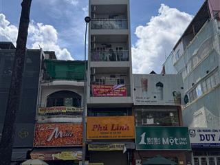 Mặt tiền lê hồng phong quận 10  dt 5.1m x 25m. cn 125 m2. kc 6 tầng. hđt 150 triệu. giá 30 tỷ