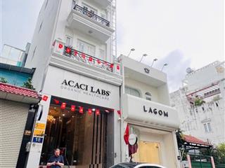 Bán nhà 6 tầng thang máy. mặt tiền nguyễn văn cừ p2q5, góc trần hưng đạo. dt 4,1 x 22m / 29 tỷ tl