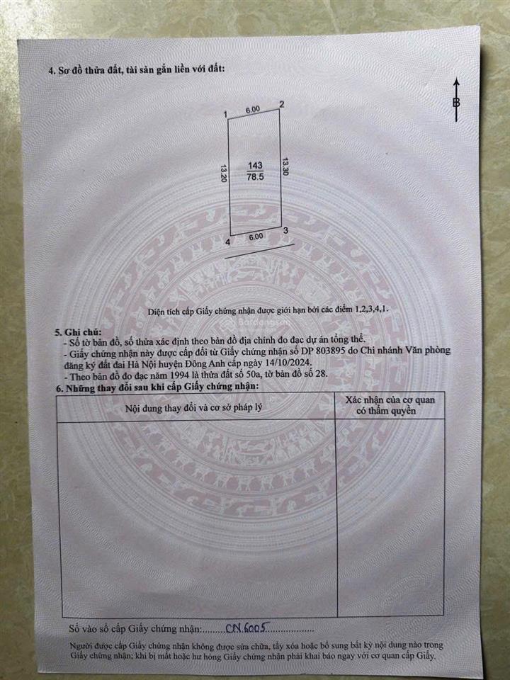 78,5m2 ngọc chi  vĩnh ngọc  lô góc  3 mặt thoáng full thổ cư