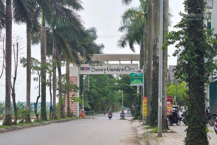 Biệt thự kđt sunny garden sài sơn, quốc oai diện tích 300m2. mặt tiền 16m