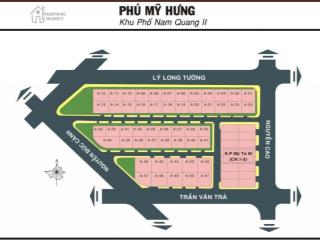 Đất biệt thự cảnh đồi phú mỹ hưng 15mx18m hướng nam cần giao dịch nhanh giá 77 tỷ 500  0969 896 ***