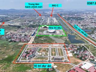 Bán suất ngoại giao dự án dream city bắc giang trung tâm mới tỉnh bắc ninh