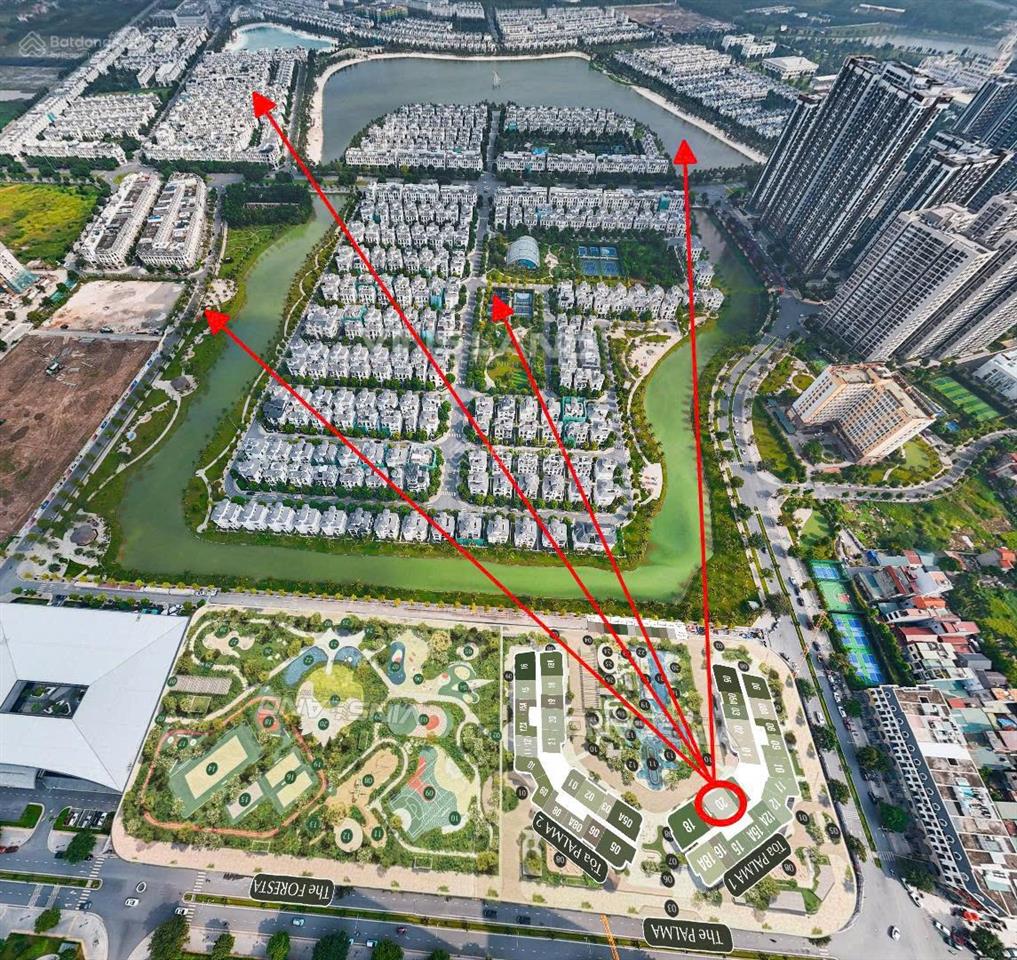 Căn 3pn 2vs hướng đông nam lumière orient pearl   view quảng trường thác nước