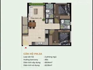 Bán căn hộ cc view đẹp tại happy one premier, giáp nguyễn oanh gò vấp  sổ hồng riêng mới toanh
