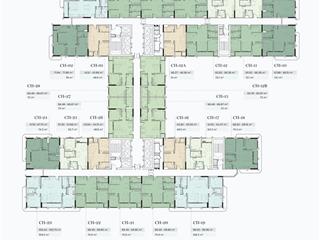 Bán cc galia hanoi, 70 triệu/m2, 45m2, 2pn, 1wc, p yên sở, hoàng mai, hà nội