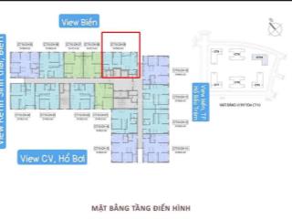 Bán căn góc 2 ngủ thương mại thiết kế đẹp nhất chung cư the ori garden, 1,735 tỷ, 59.6m2, 2pn, 2wc