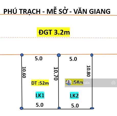 Đất thổ cư mễ sở ngõ oto thông diện tích 54m2 giá siêu hời cho nhà đầu tư
