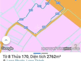 Chủ gốc cần chuyền nhượng gấp lô đất 3.000m2, 3 măt tiền siêu đẹp tại mặt đường ql51, full thổ cư!