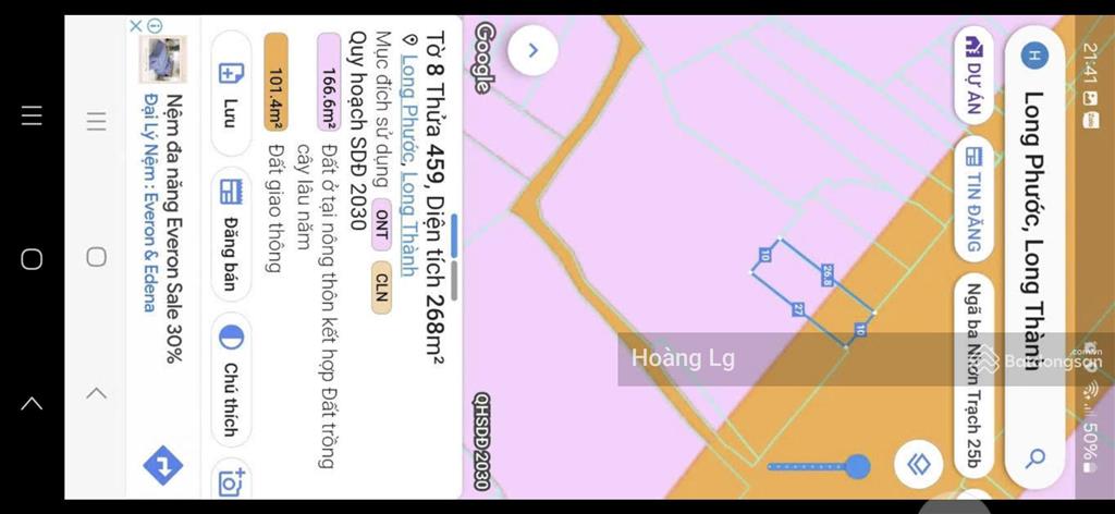 Siêu phẩm đất full thổ cư mặt tiền ql51 gần đường 25c và sân bay long thành