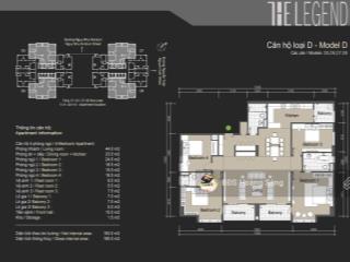 Hiếm  penthouse cc legend 186m2 4ngủ 3vs, thiết kế mở 2 ban công rộng, full nt, 15tỷ  0936 218 ***