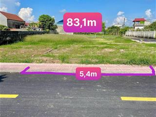 Bán lô đất quất lâm 1,5 tỷ dt 83.1m2 (thôn tin chuẩn 100%) giá rẻ hơn xunh quanh 100tr