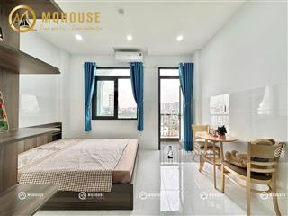 Căn hộ studio ban công  nhà mới 100% ngay luỹ bán bích  giáp tân bình