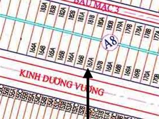 Bán lô đất mặt tiền đường kinh dương vương( bàu mạc 23),hòa khánh bắc , liên chiểu, đà nẵng