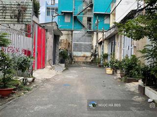 Chú xuân bán lô hxh đường trần bá giao cách vincom phan văn trị 10p, dt 75m2/2t750 full thổ, sr