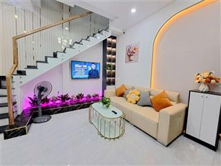Ô tô thông  nguyễn văn khối  ngay cv làng hoa  45m2  1 trệt, 2 lầu , có 3pn, chỉ 4,35 tỷ
