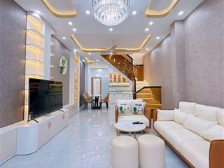 Hẻm 4m nguyễn oanh  lê đức thọ  trệt 1 lầu, 3pn  4m x 15m chỉ 4,6 tỷ