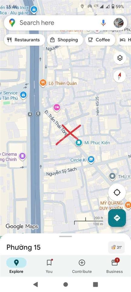 Nhà 3 tầng trong công viên nguyễn sỹ sách 4x14, đang cho thuê, giá 7.4 tỷ
