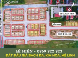 Đất đấu giá bạch đa, kim hoa, mê linh 
gần vành đai 4