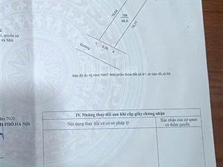 Đất đẹp giá mềm  không mua giờ sau hối tiếc   lô 98,5m²  quang minh, mê linh