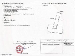 Sở hữu lô đất 109m mặt đường 18m tại thủy nguyên chỉ với 1,5 tỷ. bđcc  bao phí sang tên