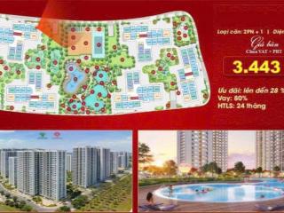 3pn+ view vườn nhật, hồ cá koi giá chỉ 4,9 tỷ, view trực diện, thoáng rộng, ck 28% tặng kèm 8 chỉ