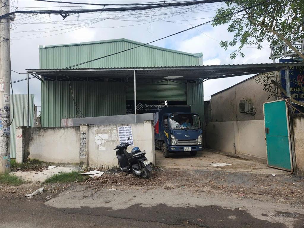 Nhà xưởng 705m2 ( 10,5m x 70m) mặt tiền đường thạnh xuân 25, p.thạnh xuân, quận 12, giá nhỉnh 10 tỷ
