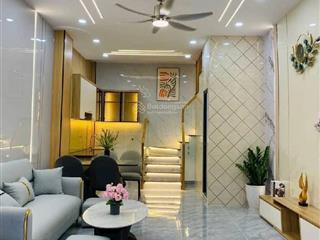 Quang trung gò vấp  nhà mới đẹp  kế kdc cty land  dtsd 52m2  nhỉnh 4 tỷ
