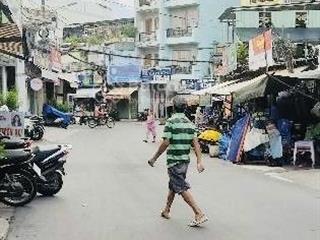 Mặt tiền kinh doanh sầm uất chợ gò vấp  dt 45m2 nhà 2 tầng xđ bán đất  giá 5.9 tỷ