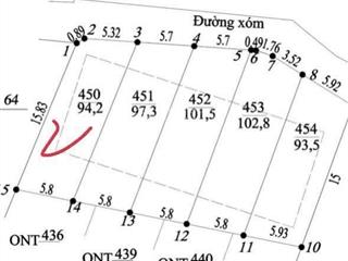 Nhỉnh 500 triệu có ngay 1 trong 5 ô để cất két
diện tích thì đẹp,đường oto thênh thang
gần trường