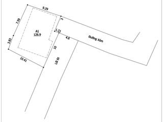 Bán đất tặng nhà hay bán nhà cho đất cũng thế, 126m2 dân quyền tam nông phú thọ