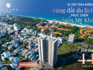 Bán căn hộ 2pn view biển mỹ khê đà nẵng  bàn giao cuối năm 2025  sổ hồng lâu dài  cho thuê tốt