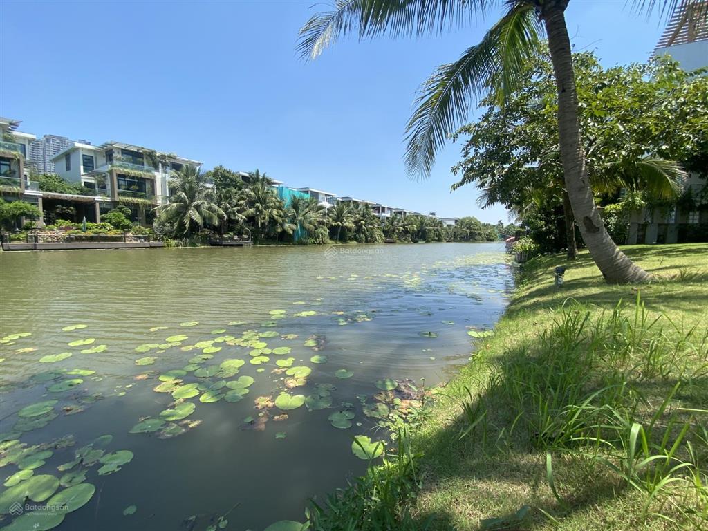 Bán đơn lập biệt thự đảo ecopark diện tích 480m2, hướng hồ đông nam nhà thô thiết kế có hồ rộng