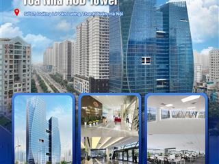 Ami office  cho thuê văn phòng tòa nhà hud tower lê văn lương  thanh xuân