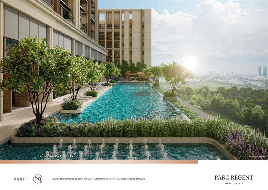 Độc quyền quỹ căn ngoại giao tầng đẹp giá tốt tòa parc régent parkcity hanoi, chuyển nhượng ngay