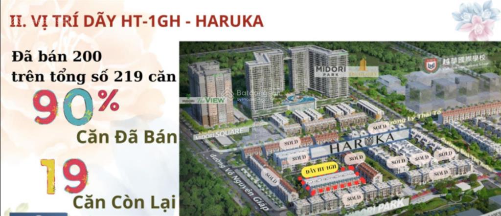 Nhà phố nhật bản  an ninh 24/7  diện tích xd 360m2  chỉ 10tỷ3  tt 2 năm 0% lãi suất 0972 889 ***