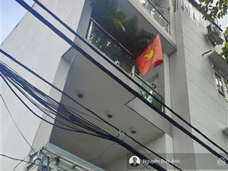 Nhà hxh 1/, hẻm một mặt nhà, xây kiên cố 4tầng 4pn xe tải thông quang trung  phạm văn chiêu gò vấp